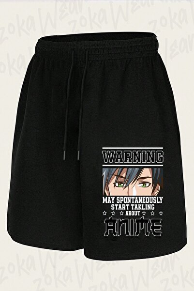 ZOKAWEAR Unisex Animes Spontaneously Design Printed Shorts