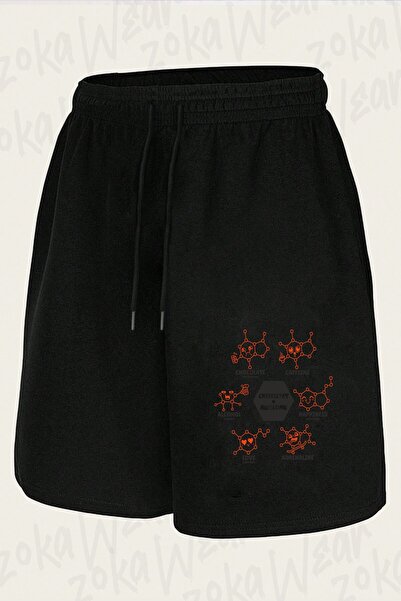 ZOKAWEAR Unisex Chemistry Is Awesome Design Printed Shorts