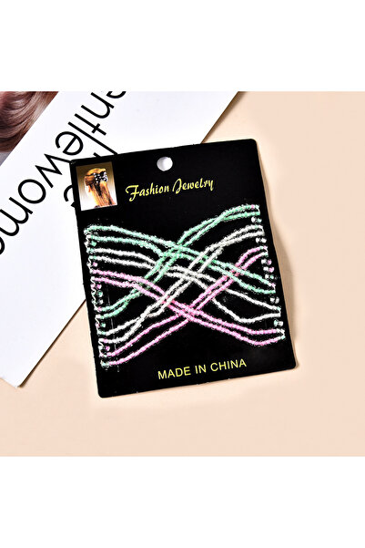 choice2 a Multicolor Fashion Hair Comb Claw Bun Ladies Magic Beads Elastic Do...