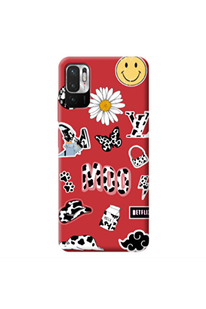 Other Xiaomi Redmi Note 10 Pro 5G Find Yourself 6 Red Colored Silicone TPU Θήκη