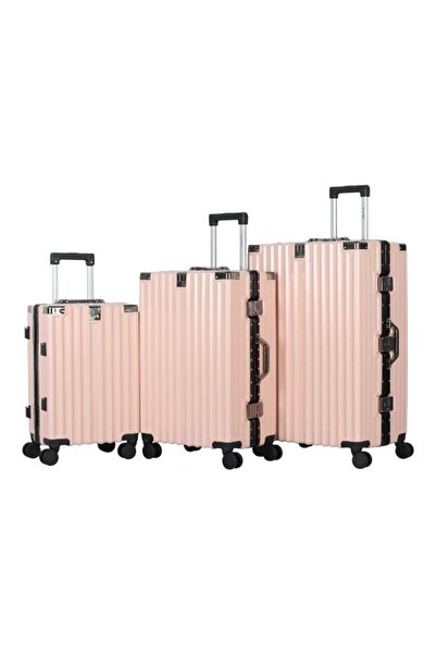 AVIATOR Aviator Brand Luggage Set - Made of Polycarbonate - Aluminum Frame - ...
