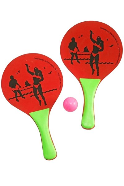 POPKONSOL Plaj Tenis Seti Çocuklar İçin Deniz Oyuncak Aksesuar