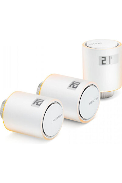 Netatmo Πακέτο Θερμοστάτη Wi-Fi, 3 Κεφαλές, Αναλώσιμα Πολυεργαλείου