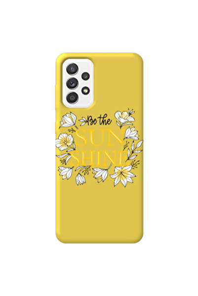 Other Samsung A52 Sun Shine Yellow Colored Silicone TPU Θήκη