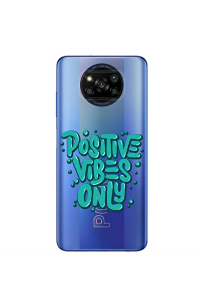 Other Xiaomi Poco X3 /X3 Pro Positive Vibes Only Transparent Silicone TPU Θήκη