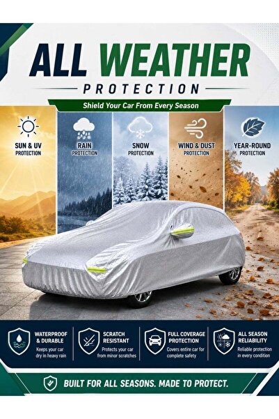 zeetwo Waterproof UV Resistant Full Car Cover for Hyundai i20 - All Weather D...
