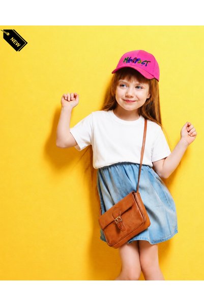 cirokids Manifet Group Printed Girls' Hat 100% Cotton