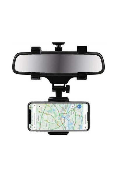 OEM Suport Telefon Mobil pentru Oglinda Auto, Reglabil, 12 x 17 x 8 cm