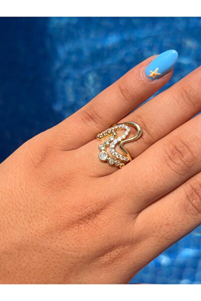Cadera Jewelry خاتم ماريبوسا قابل للتعديل مرصع بالأحجار