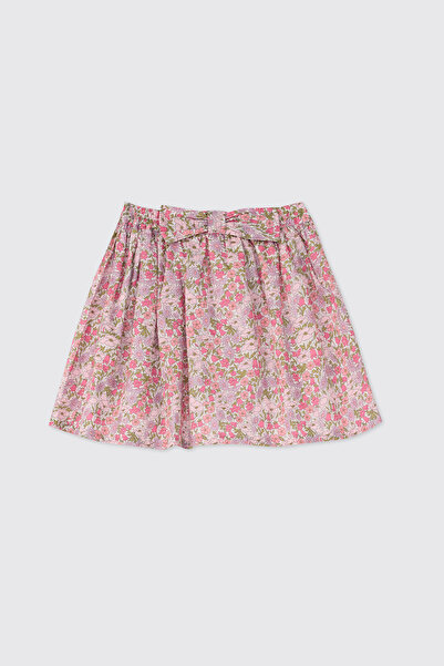 Panço Liberty Fabric Baby Girl Pink Skirt