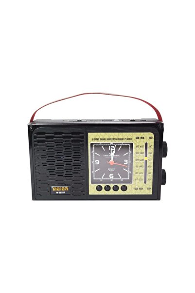 Tradesor Επαναφορτιζόμενο ραδιόφωνο - M557-BT - 005577 - Black