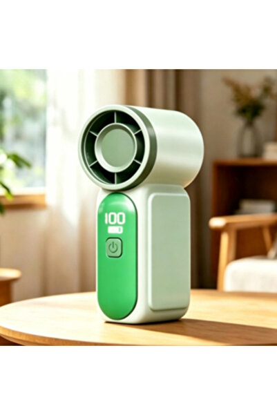 Choice Green Portable Fan Convenient Creative Mini Fan Pocket Hand-held Fans ...