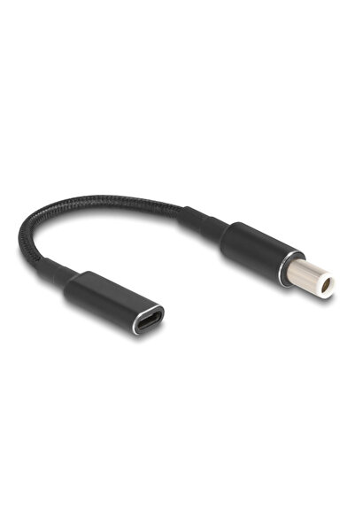 POWERTECH αντάπτορας τροφοδοσίας laptop CAB-UC071, USB-C σε Dell 7.4x5.0mm, μ...