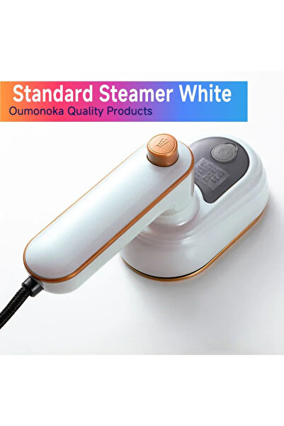 Choice EU Standard White 2 in 1 Handheld Garment Steamer Portable Travel Stea...