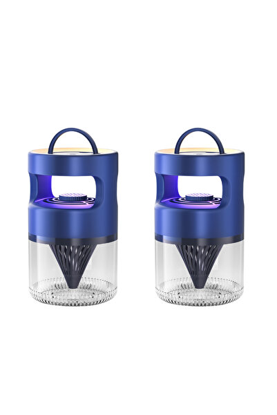 Choice1 General 2 pcs 2-in-1 Mosquito Killer Lamp USB Plug-in UV Bug Zapper w...