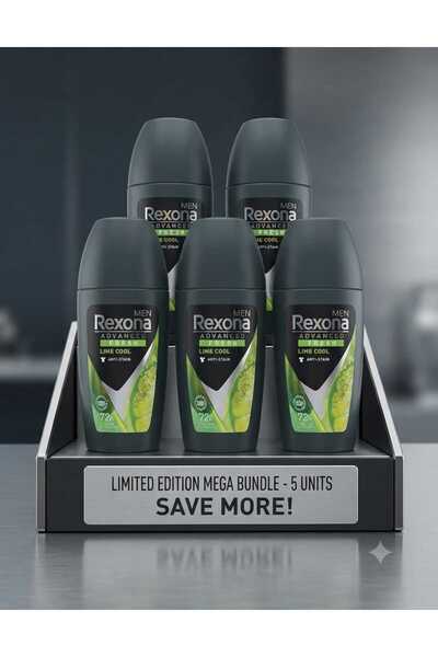 Rexona Riscona Roll on 45 ml X 5 - Roll on Value Pack - 5 Packs at Special Pr...