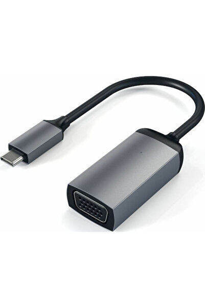 Satechi Convertor USB-C tată la VGA mamă Gri 1 buc. ST-TCVGA