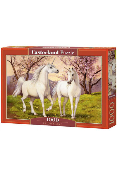 Castorland Puzzle Dragoste cu Unicorni 2D 1000 Piese Cod: 105236