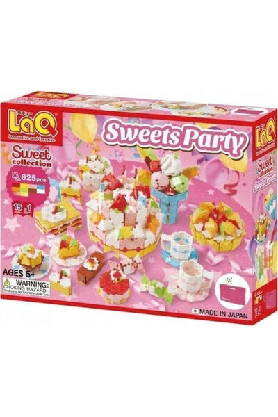 LAQ Set de construcție Petrecere cu dulciuri pentru 5+ ani 825 piese Cod: 599867