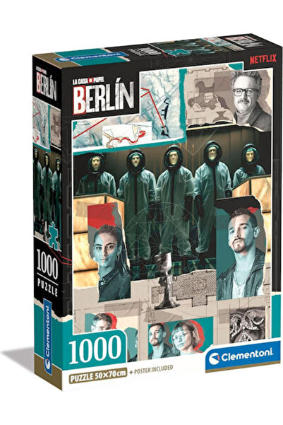 CLEMENTONI Puzzle La Casa de Papel 1000 Piese Cod: 39848