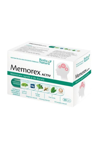 Rotta Natura Memorex Active Rotta Natura, 30 капсули