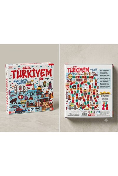 Butik Güzel Türkiyem Eğitici Kutu Oyunu