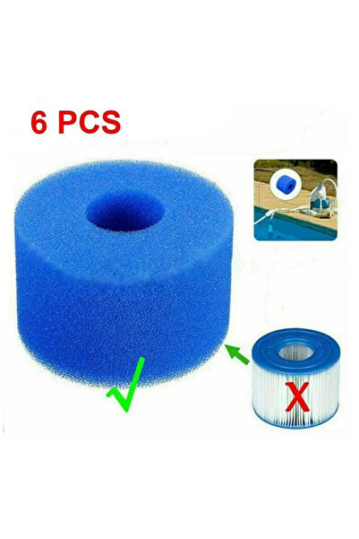 Choice 6pcs Hot Sale 6 Pcs for Intex Pure Spa Reusable Washable Foam Hot Tub ...