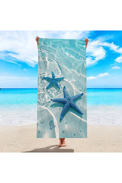 Choice13 180x90cm ST230 1pc Ocean element beach towel, suitable for outdoor s...