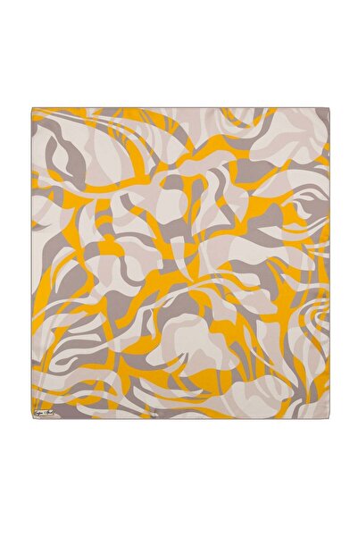 Çağrı İpek Nuance Pattern Tivil Silk Scarf Dg9378-41