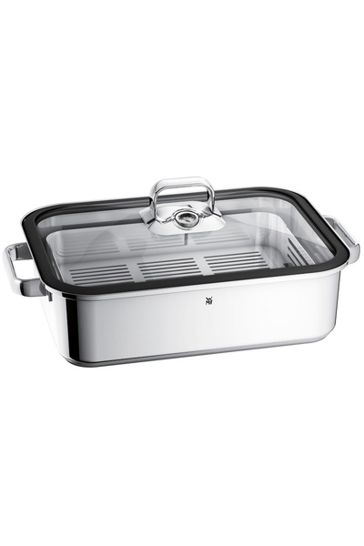 WMF Aparat cu abur, WMF, Inox/Sticlă, 6.5 l, Argintiu
