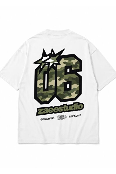 zaee 06 Zaeestudio Logo Oversized T-Shirt