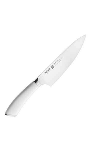 Fissman Cutit de bucatar, Fissman, Lama otel, Maner plastic, 16 cm, 181g, Arg...