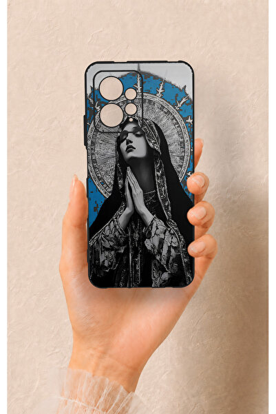 Vip Case Redmi Note 12 4G Uyumlu Rahibe Desenli Silikon Kılıf