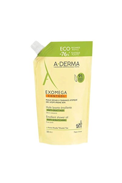 A-DERMA ADERMA Exomega Control Μαλακτικό Έλαιο Ντους Ανταλλακτικό - Μαλακτικό...