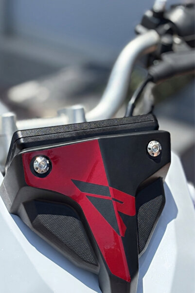 Banxtre Head Detail R Logo Sticker (1 Piece) for Rks Srk 125S Naked Model