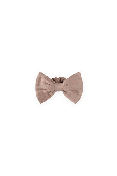 Cigit Muslin Elastic Bow Buckle Mink