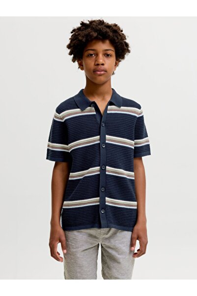 Jack & Jones Junior Polo tricotat pentru băieți