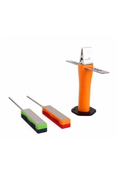 Taidea Sistem de ascutire cutite, Taidea, Diamant, 360/600/800/1000, Multicolor