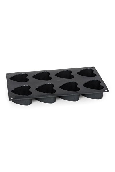 Patisse Forma de prajituri din silicon Patisse, 6 mini inimi, 29x17cm