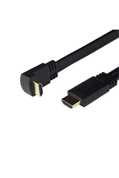 Sensei S-90UP-HDTV 4K 2.0V 3D 1.5 METRE 90 DERECE AÇILI L TİPİ ALTIN UÇLU HDM...