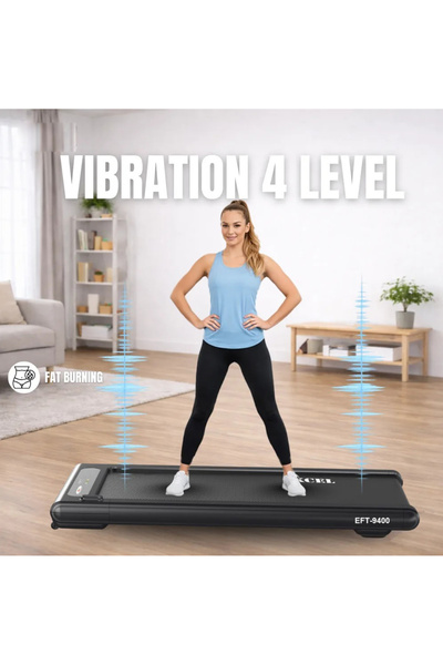 Excel Under Desk Treadmill T-9400, Vibration Walking Pad with LED Display, 2....