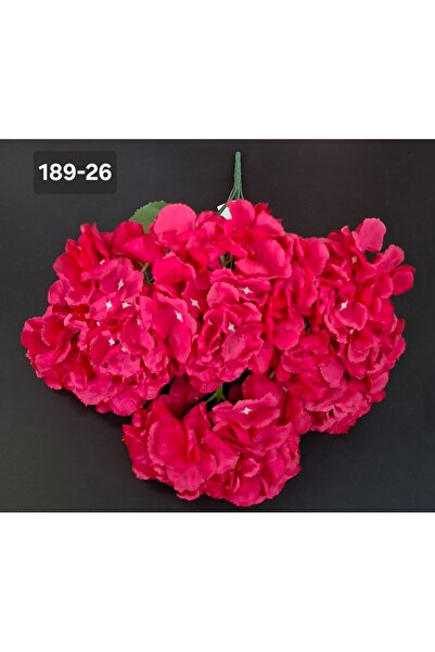 LUCIDIUSDECOR Buchet cu hortensii artificiale fuchsia - 52cm