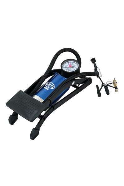 ALCA τρόμπα ποδιού 201200 με μανόμετρο, 100PSI, μπλε