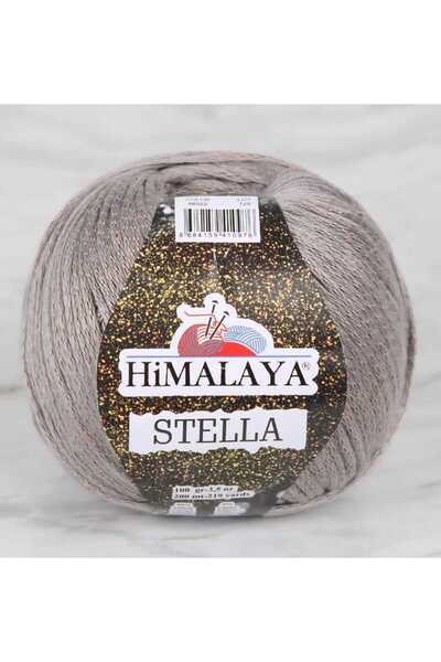 Himalaya Stella Simli El Örgü İpliği 100 gr 46022 Vizon ipXBakır Sim Yazlık %...