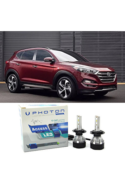 Photon Hyundai Tucson Led Xenon Kısa Far Ampulü H7 Access Yeni Seri Beyaz 201...