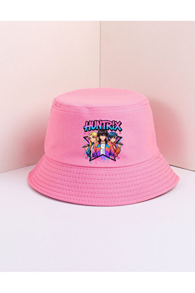 lovver Huntrix Designed Premium Printed 100% Cotton Bucket Hat