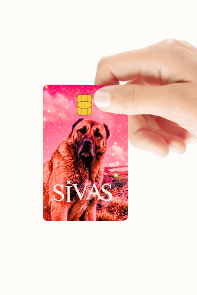 Huggy Craft Sivas Kart Kaplama Sticker Kart Etiketi (Yüksek Kaliteli Hologram...