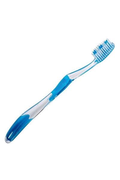 Jumbo Periuță de dinți pentru adulți, duritate medie, mâner ergonomic și igie...