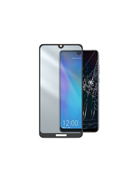 Cellular Line 344138 Γυαλί Προστασίας Οθόνης HUAWEI Y7 2019 Μαύρο