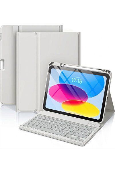 m.tk moveteck İpad Air 11 6.7.8. Nesil Air 4/5 10.9 inç Uyumlu Klavyeli Table...